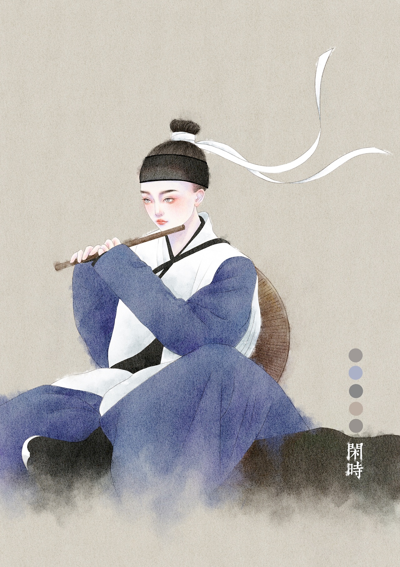 陌上公子如玉|插画|创作习作|么么糖 - 原创作品 - 站酷 (zcool)