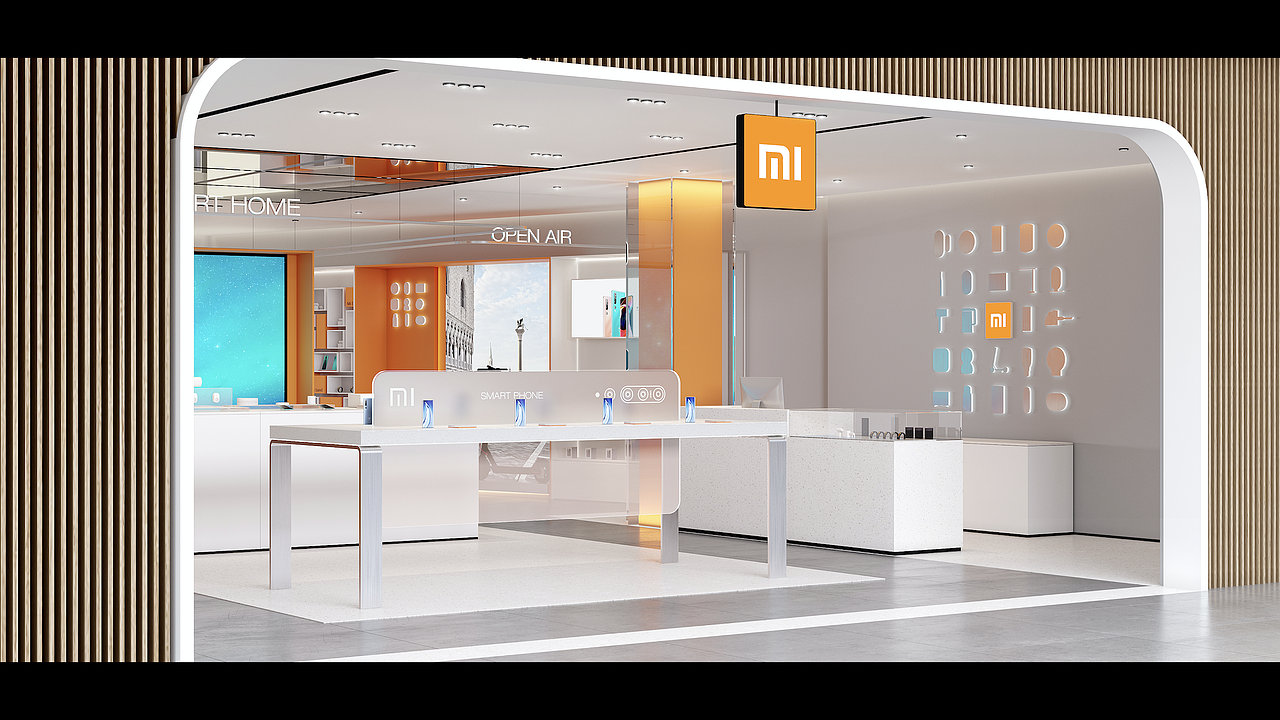 小米意大利 旗舰店设计（图ZMjQxNjU1ODgw） - 家装设计 - 站酷设计师场景美学设计原创素材 - 站酷ZCOOL