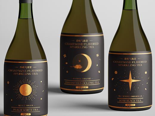 香槟气泡茶