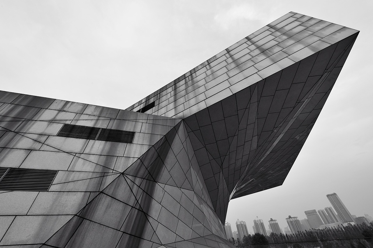 建筑抽离系列之二. 太原美术馆