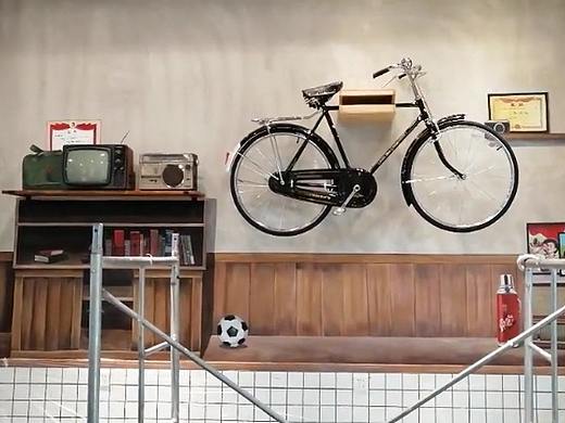 贵阳娘家炖鸡饭餐厅主题墙绘-餐厅背景墙手绘-工装墙体彩绘