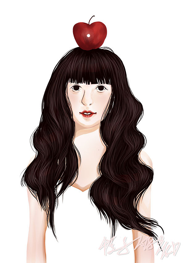 手绘-小清新 脑洞 斗娜女神 gif（图ZMTI4ODYxNDIw） - 艺术插画 - 站酷设计师千夏子原创素材 - 站酷ZCOOL