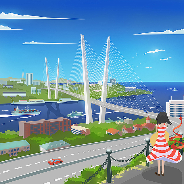 跨越八个时区的列车（图ZMTEyOTEyMjI0） - 绘本 - 站酷设计师ennuishao原创素材 - 站酷ZCOOL
