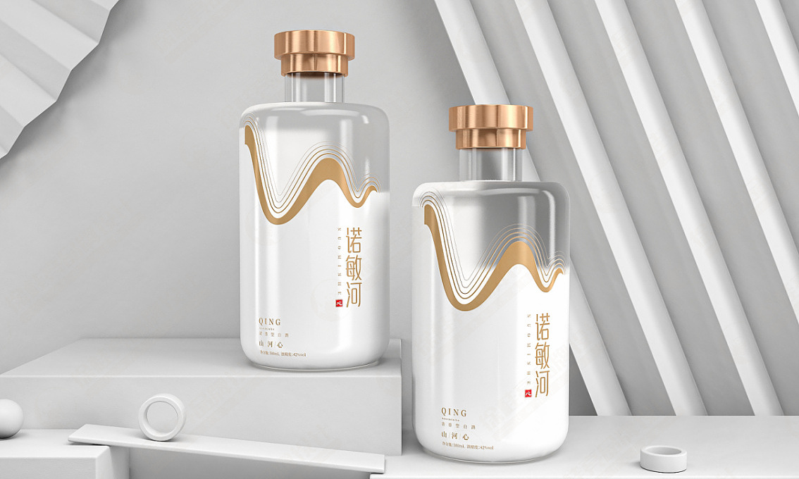 诺敏河白酒—徐桂亮品牌设计!