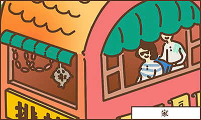 家永远是最温馨的地方,过年前会在窗上挂风鱼腊肉