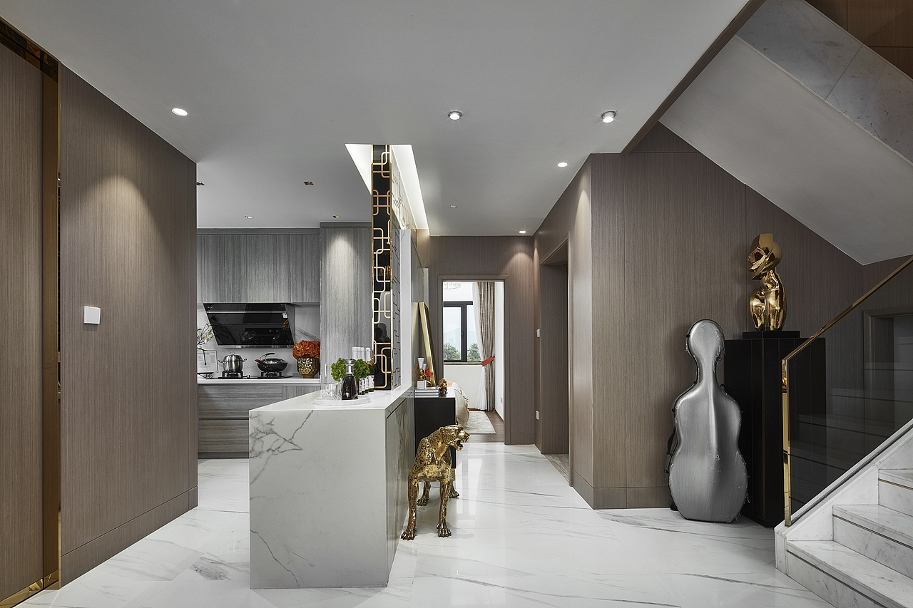 佰利设计丨龙隐山新中式风格，恬逸的感受（图ZMTg2MjI3MzQw） - 家装设计 - 站酷设计师佰利设计原创素材 - 站酷ZCOOL