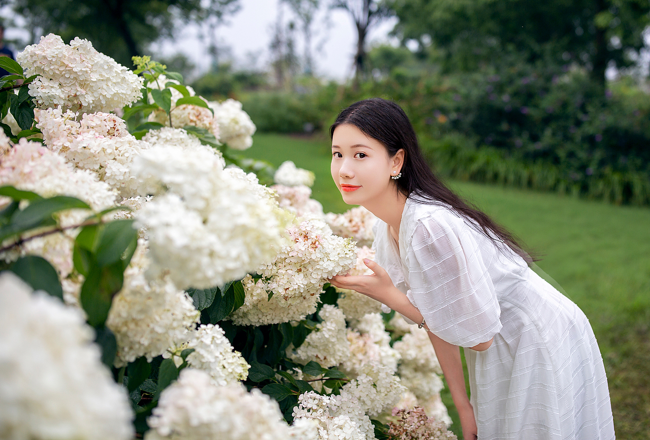 绣球花少女（图ZMjMyOTg4OTAw） - 人像摄影 - 站酷设计师阿峰爱摄影原创素材 - 站酷ZCOOL