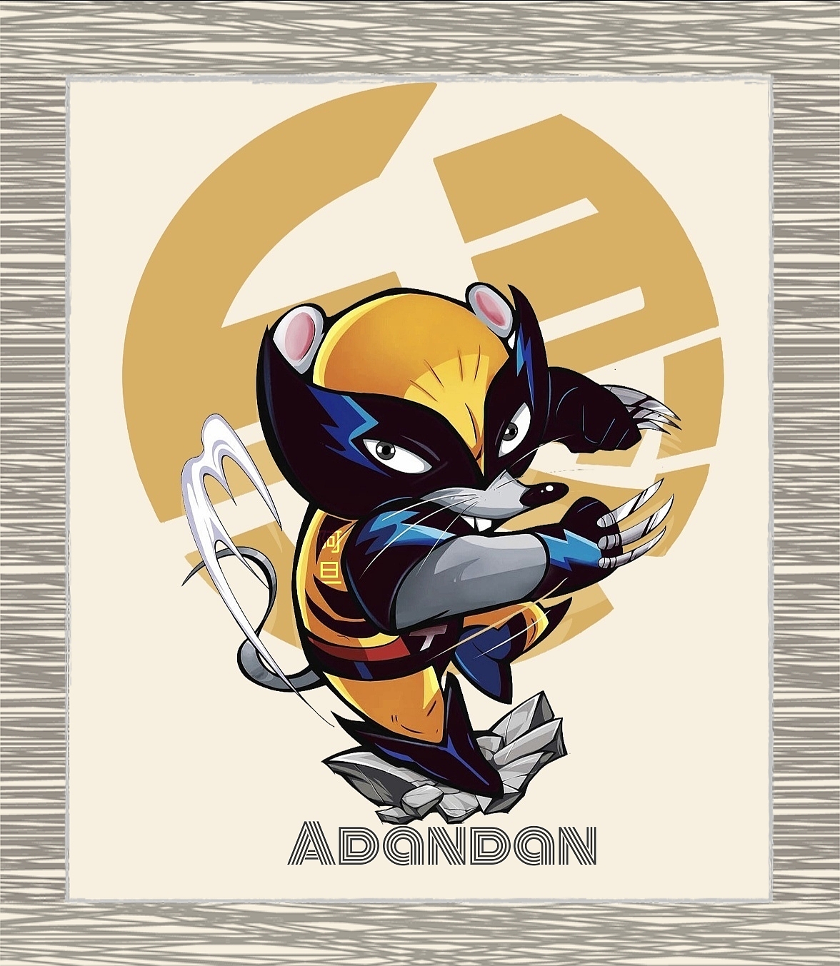 漫威生肖记（图ZMjQyNzc0NDI4） - 新锐潮流插画 - 站酷设计师画画的旦原创素材 - 站酷ZCOOL