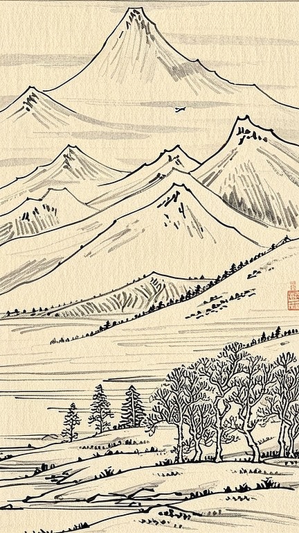 秋日壁纸，AI创作分享（图ZMzc3NTk1NTg0） - AI作品 - 站酷设计师金云丝原创素材 - 站酷ZCOOL