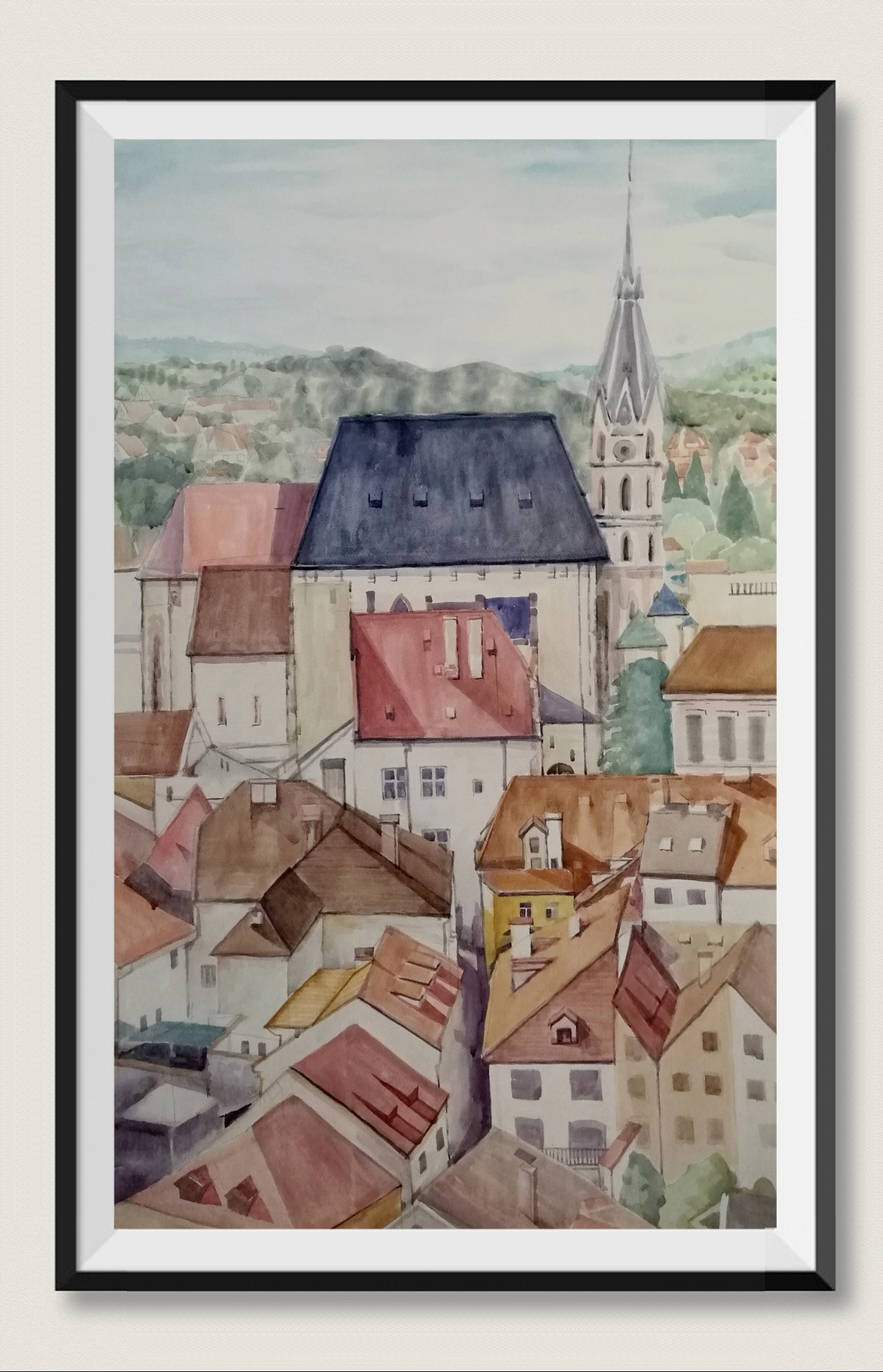 水彩風(fēng)景畫（圖ZMTc3OTIwMjYw） - 繪畫 - 站酷設(shè)計(jì)師zhanghongzhen原創(chuàng)素材 - 站酷ZCOOL