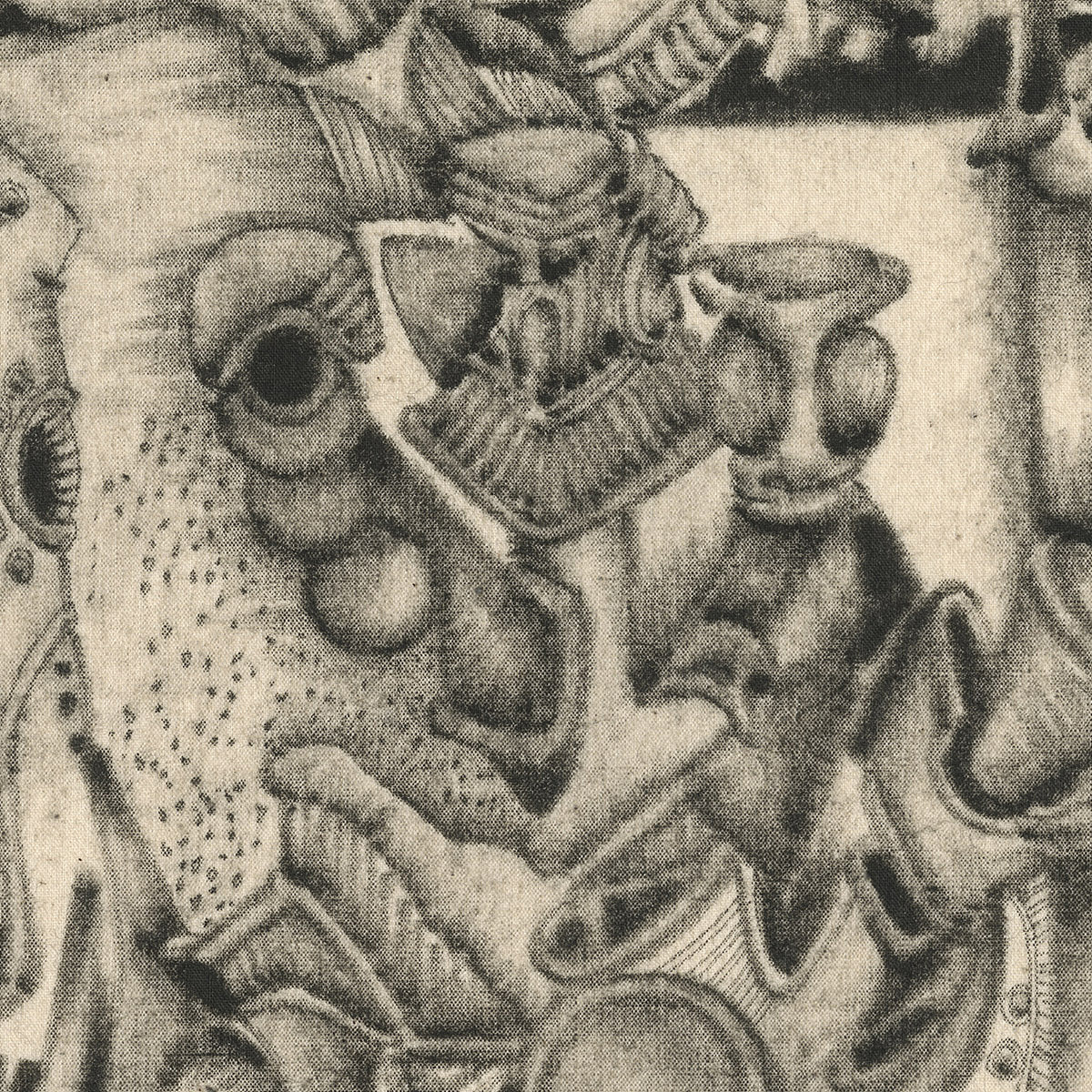 之二十九：走廊 布面墨 李晴