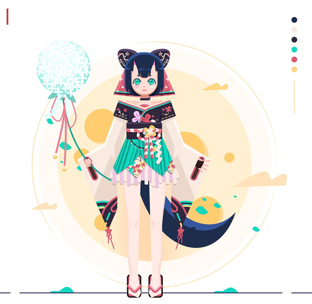 痒痒鼠插画|插画|创作习作|发光的sai_原创作品-站酷zcool