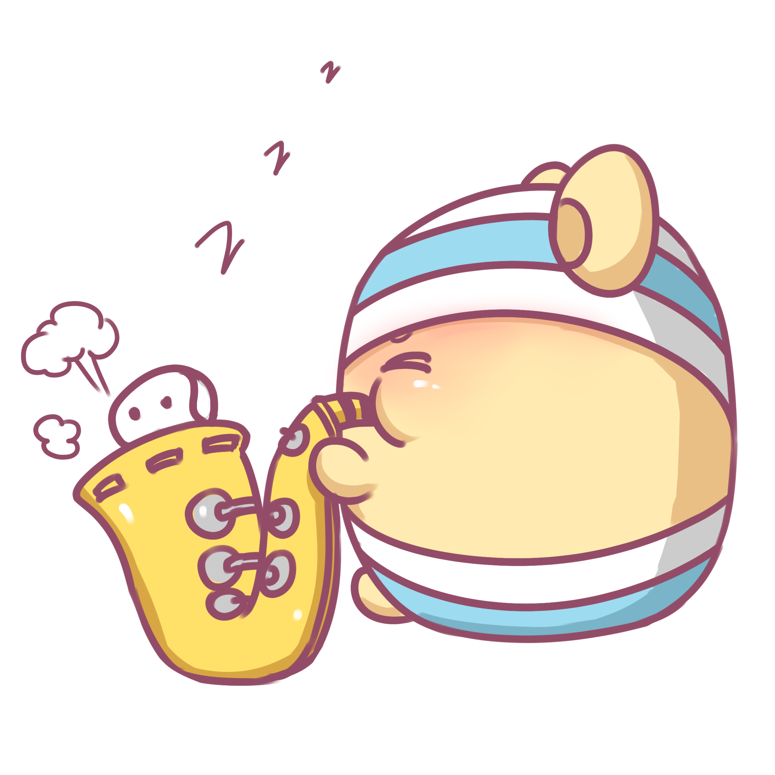 早安蛋蛋可爱头像高清无水印