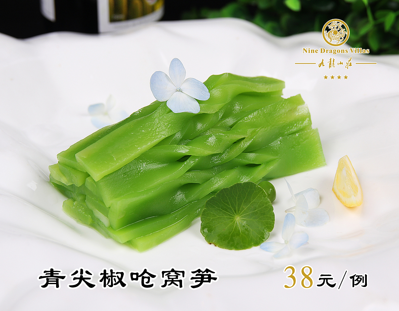 宁波舟山LED菜牌灯箱菜谱菜品拍照摄影:九龙山庄菜品