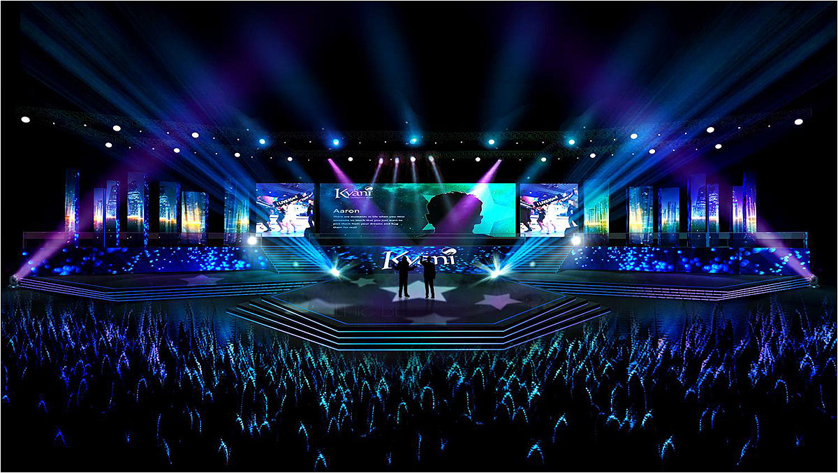 展位效果图 展会效果图 圣诞美陈 dp点 商业路演 舞台