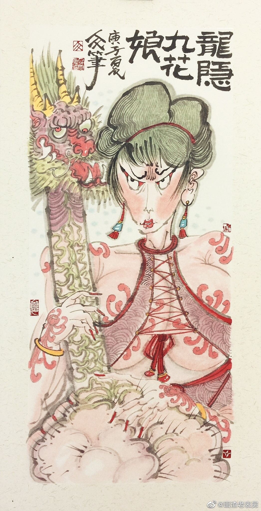 【南记手绘·不二堂·古灵精怪·十二生肖】（图ZMjEyNDgzMjg0） - 绘画 - 站酷设计师老表舅原创素材 - 站酷ZCOOL