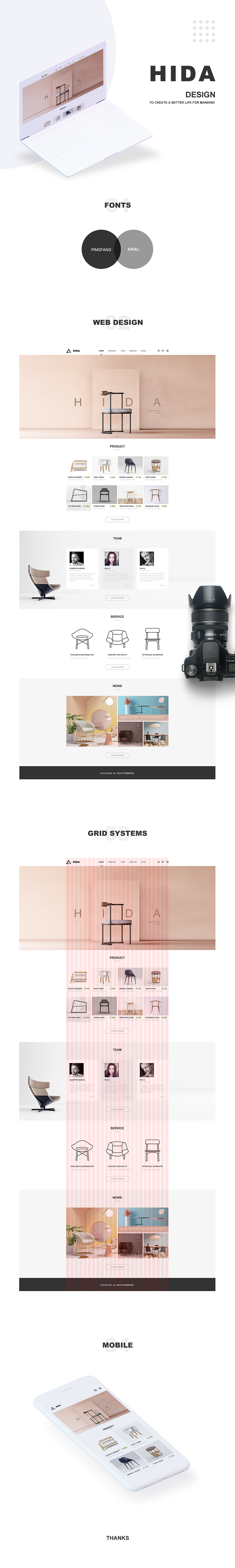 Furniture website design（图ZMTE3NjgxMzMy） - 企业官网 - 站酷设计师D_丁原创素材 - 站酷ZCOOL