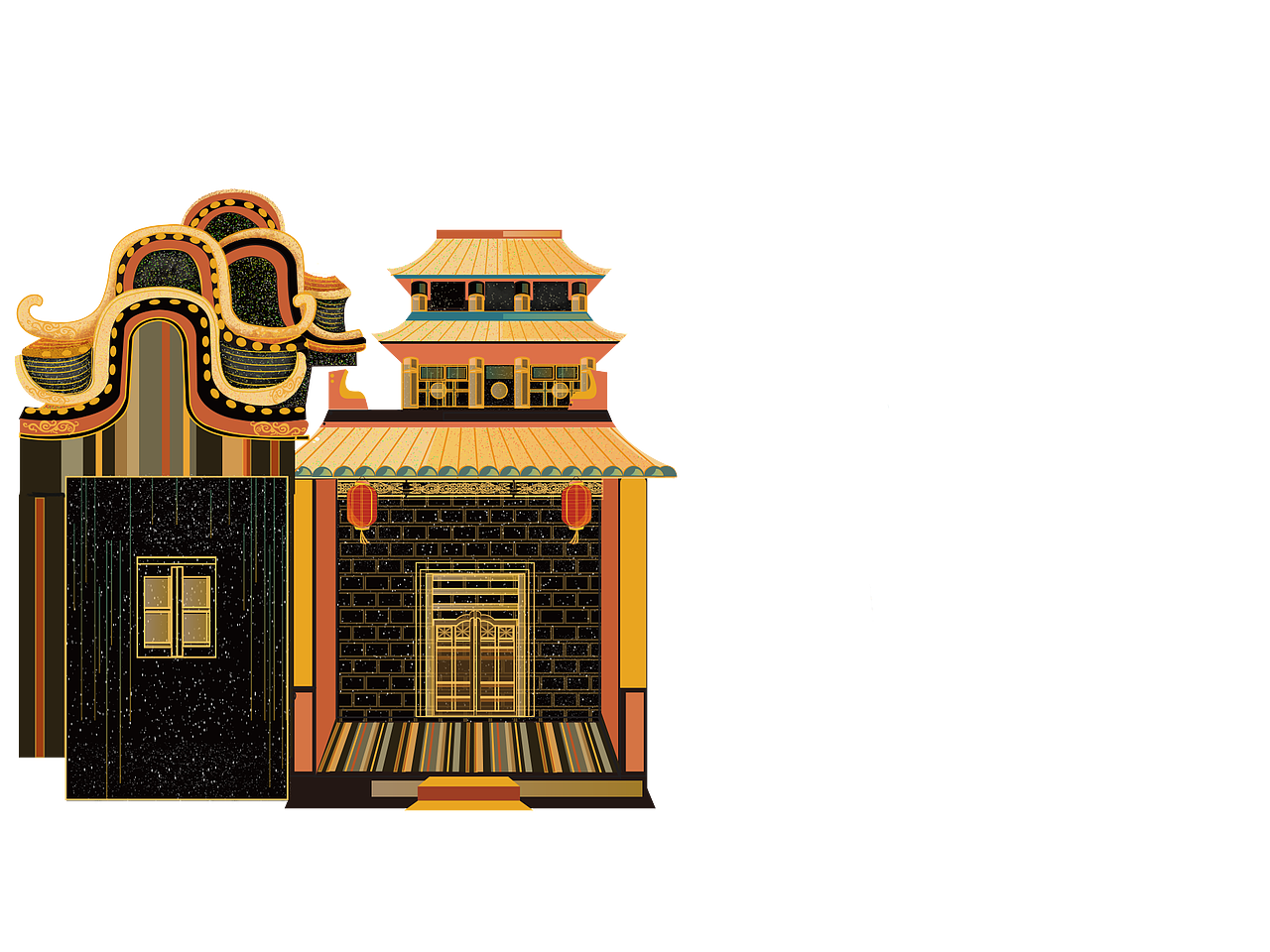 长卷插画●永庆坊