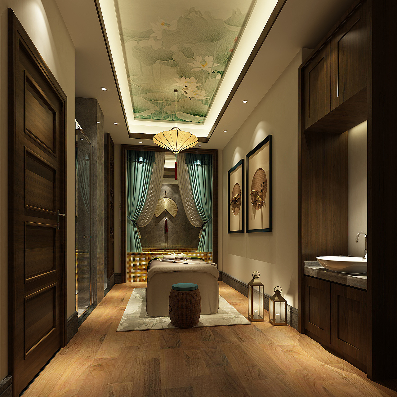 桑拿、松骨洗浴、温泉洗浴中心设计|SPA指压会所设计