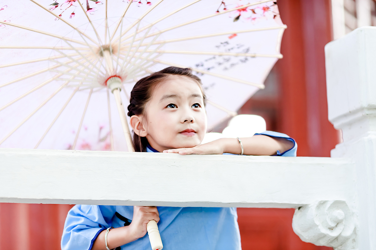 学生装儿童摄影