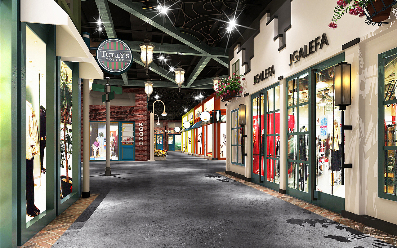 海纳城仓储式休闲购物公园一体化设计（图ZMjEzODg4MzAw） - 建筑设计 - 站酷设计师空间印象商业设计原创素材 - 站酷ZCOOL