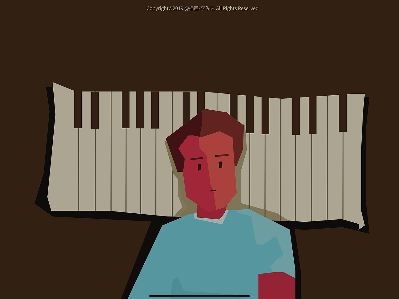 电影插画调音师