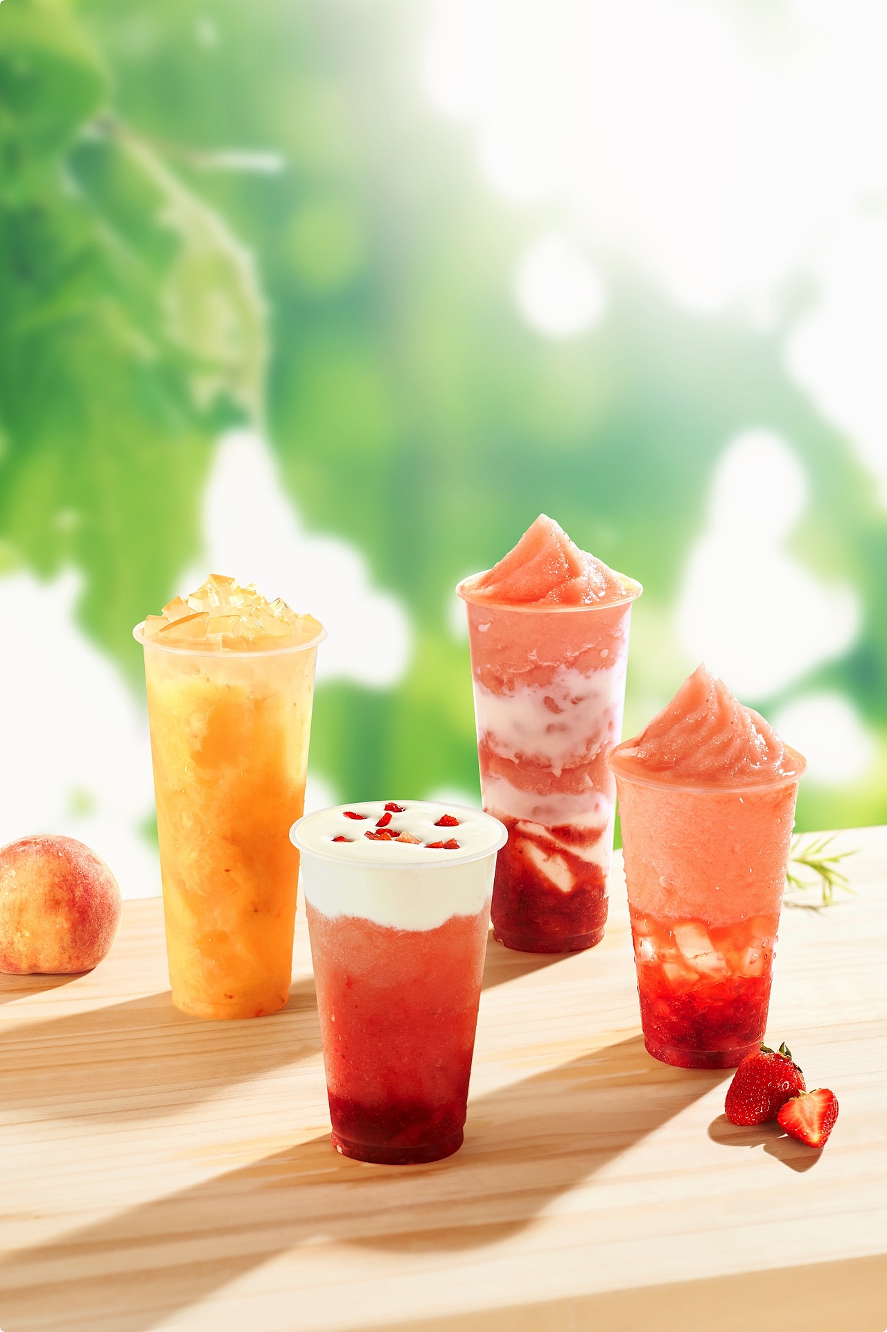 茶百道 饮品 后期作品