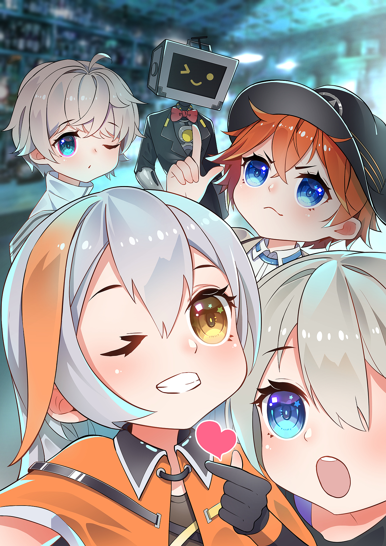 歌手漫画插画q版作品信息创作时间2022/02/23添加表情日画1917~1946