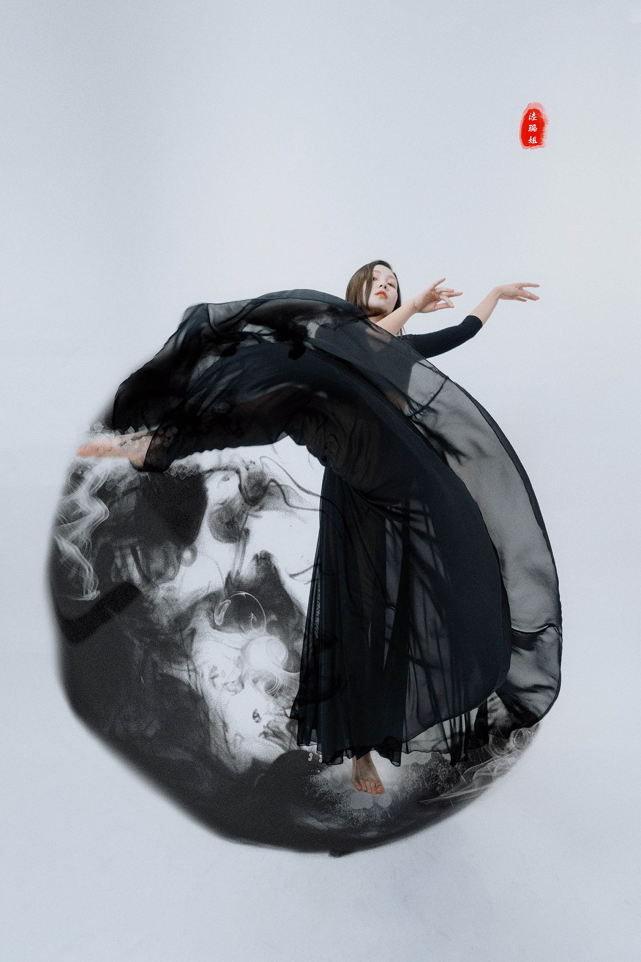 人像棚拍 | 水墨舞韵