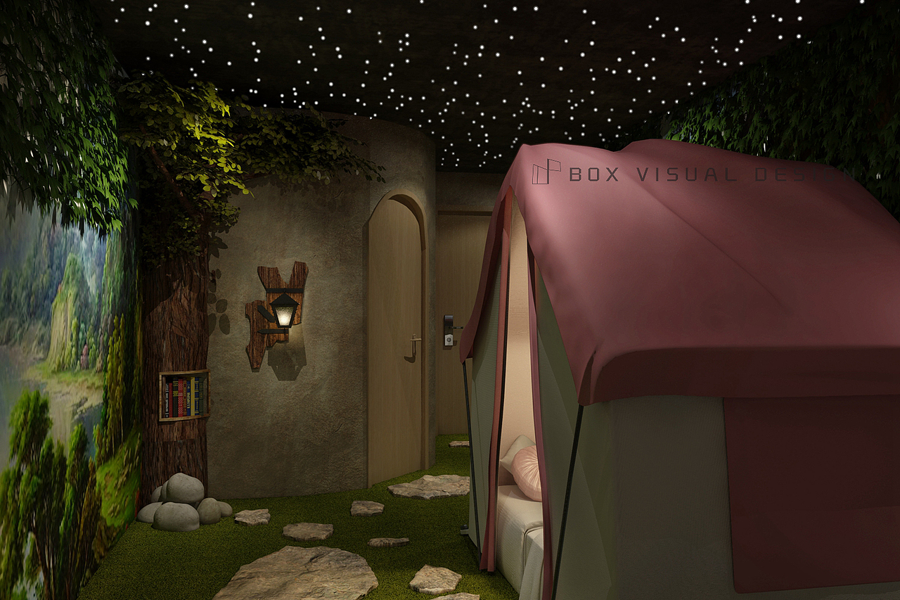 主题酒店空间设计表现（图ZMjg1MTgyMjIw） - 酒店餐饮设计 - 站酷设计师BOX空间原创素材 - 站酷ZCOOL