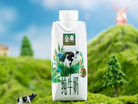 经典有机奶拍摄案例