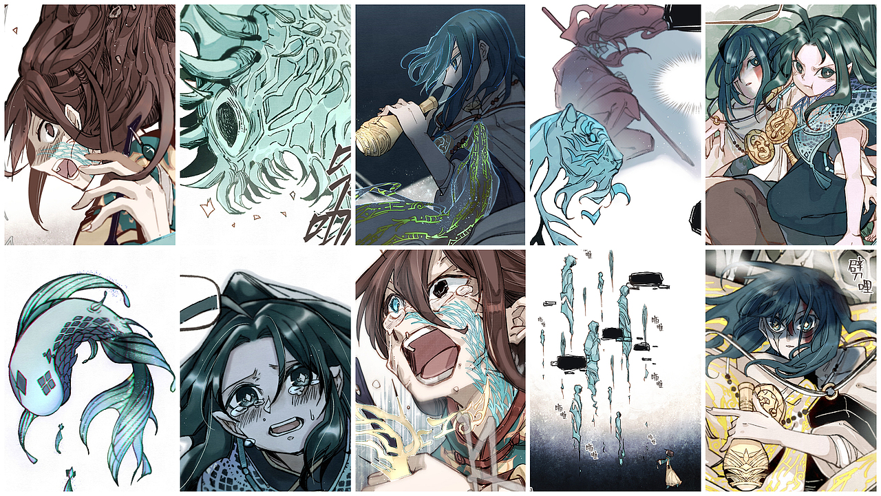 原创漫画《渡灵师》