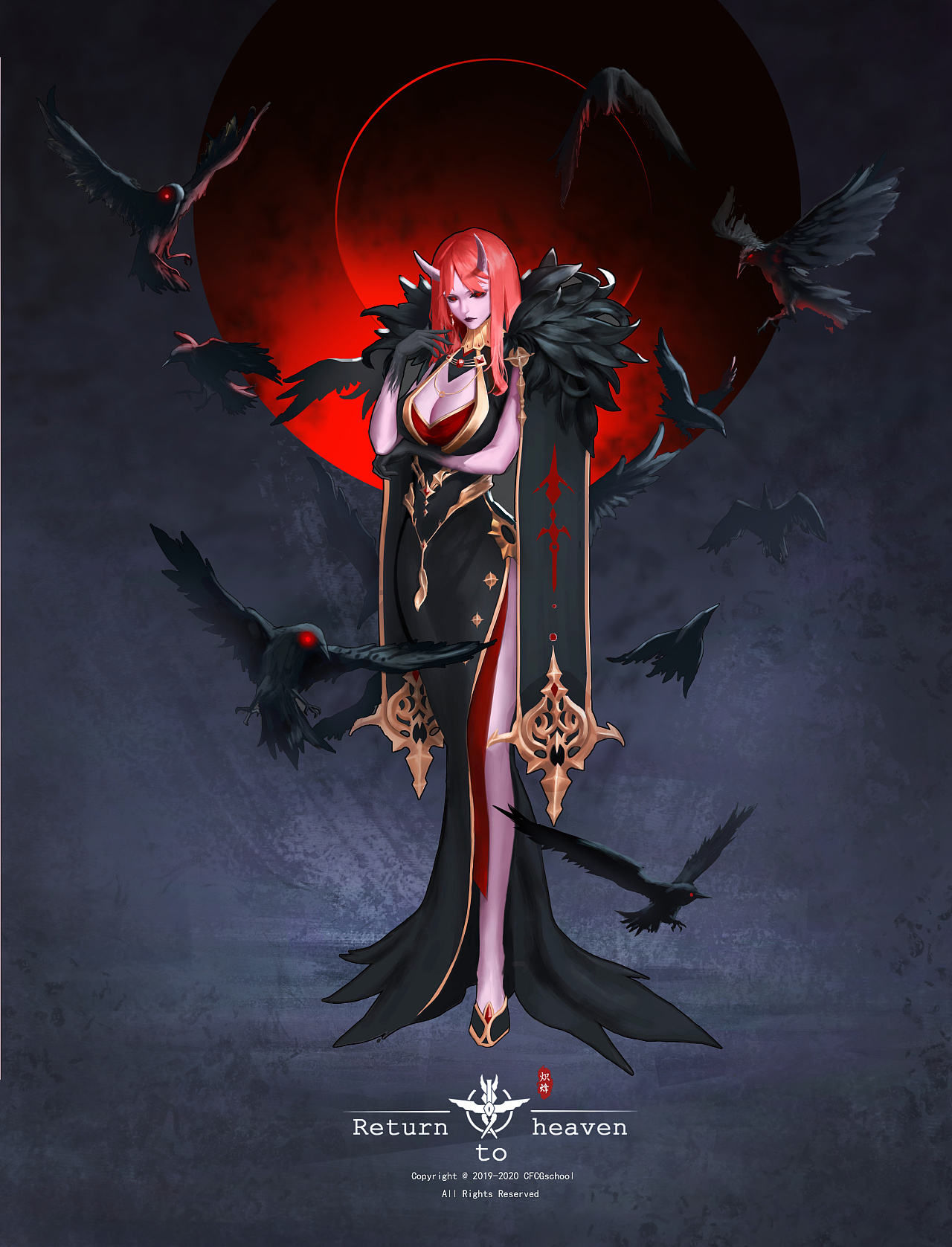 学员原创角色设计作品(写实篇)|插画|游戏原画|炽烽cg - 原创作品