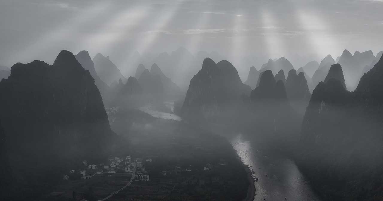 桂林印象（图ZNjU1NzA5NTY=） - 风光摄影 - 站酷设计师朱先生还在路上原创素材 - 站酷ZCOOL