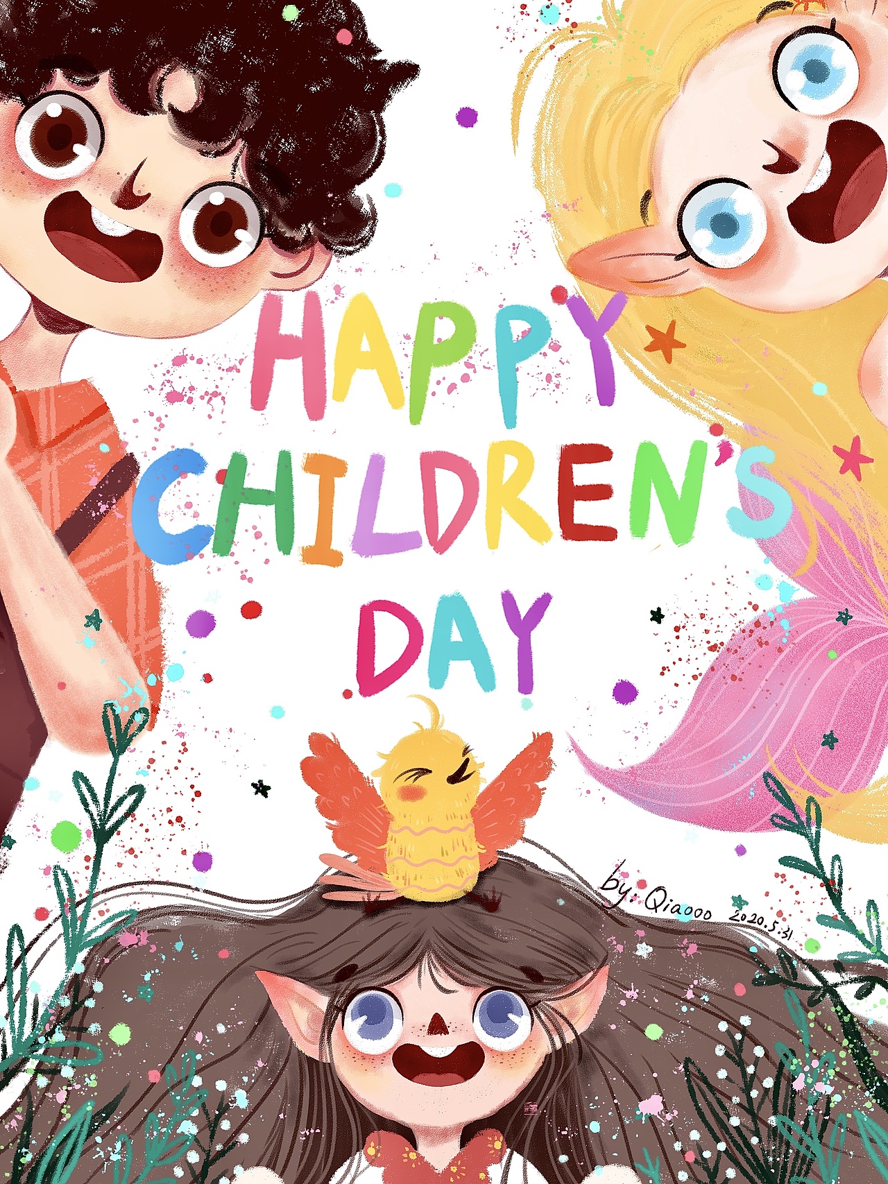 《小雏的冒险》原创儿童绘本（图ZMjExOTEyMzIw） - 儿童插画 - 站酷设计师Qiaooo原创素材 - 站酷ZCOOL