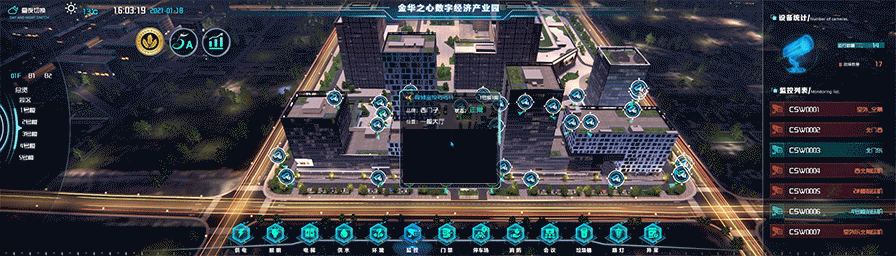 智慧园区可视化（图ZMjcxNTA1MTAw） - 软件界面 - 站酷设计师谁等你晚来轻唱原创素材 - 站酷ZCOOL