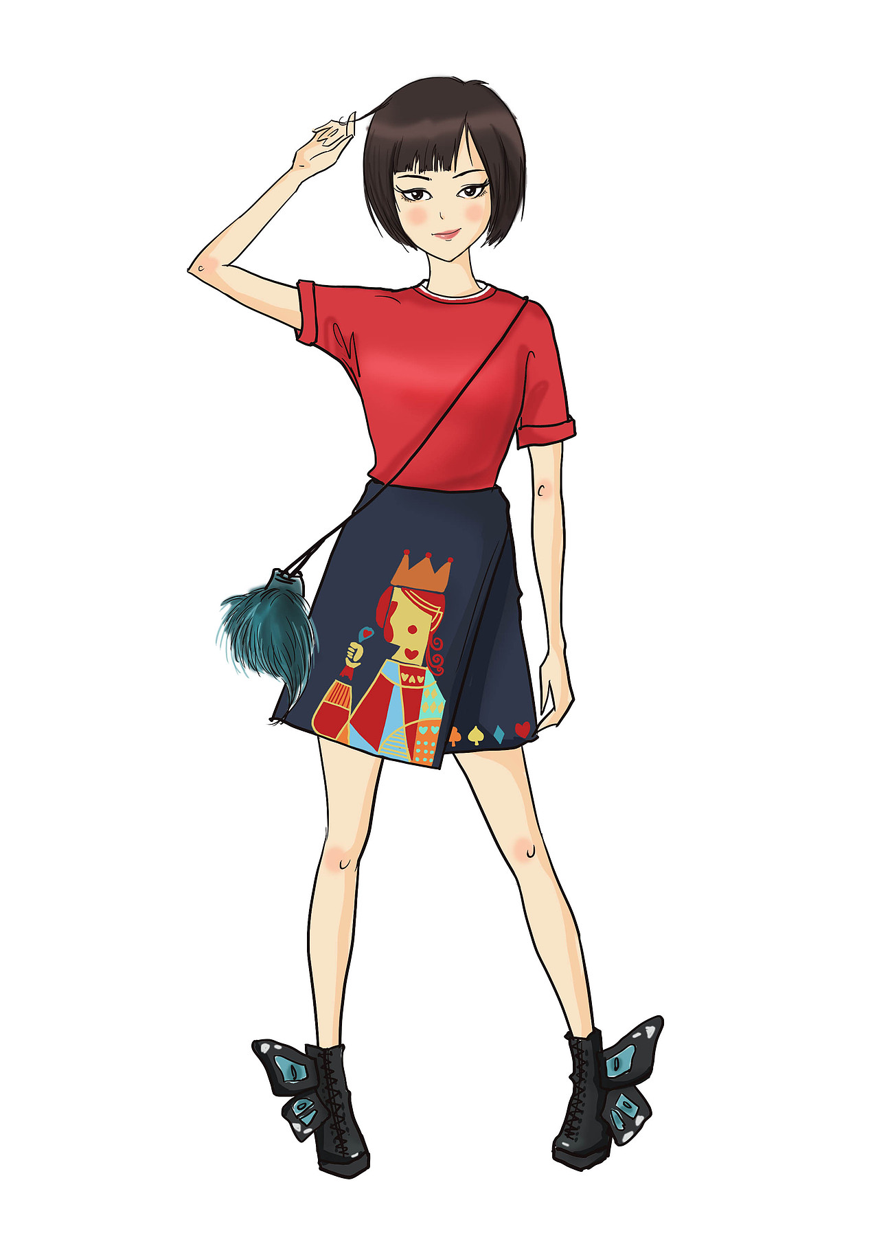 欢乐颂（图ZNTA0NTMwODQ=） - 商业插画 - 站酷设计师普罗旺斯小草原创素材 - 站酷ZCOOL