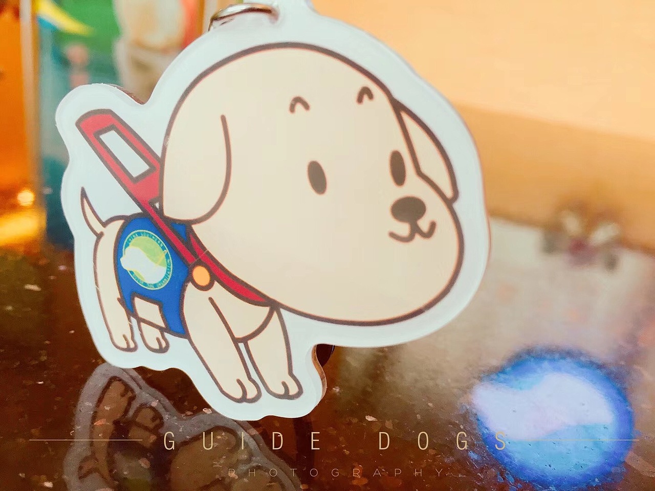 导盲犬周边义卖礼品——钥匙扣