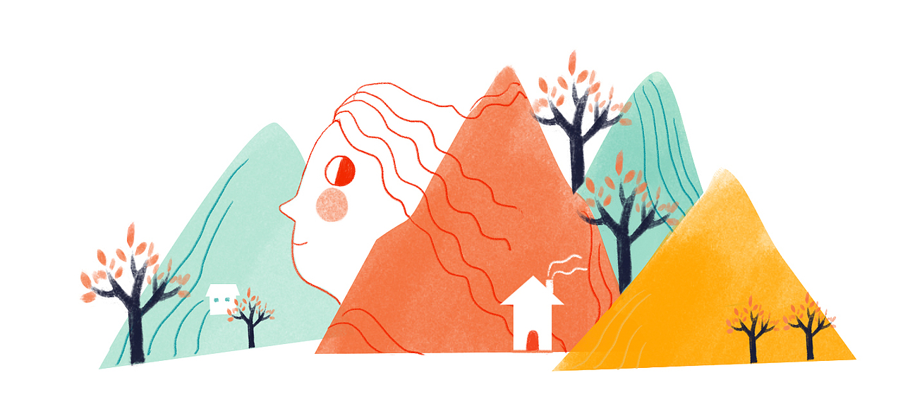 秋（图ZMTI4MzAyMzUy） - 儿童插画 - 站酷设计师知渔的森林原创素材 - 站酷ZCOOL