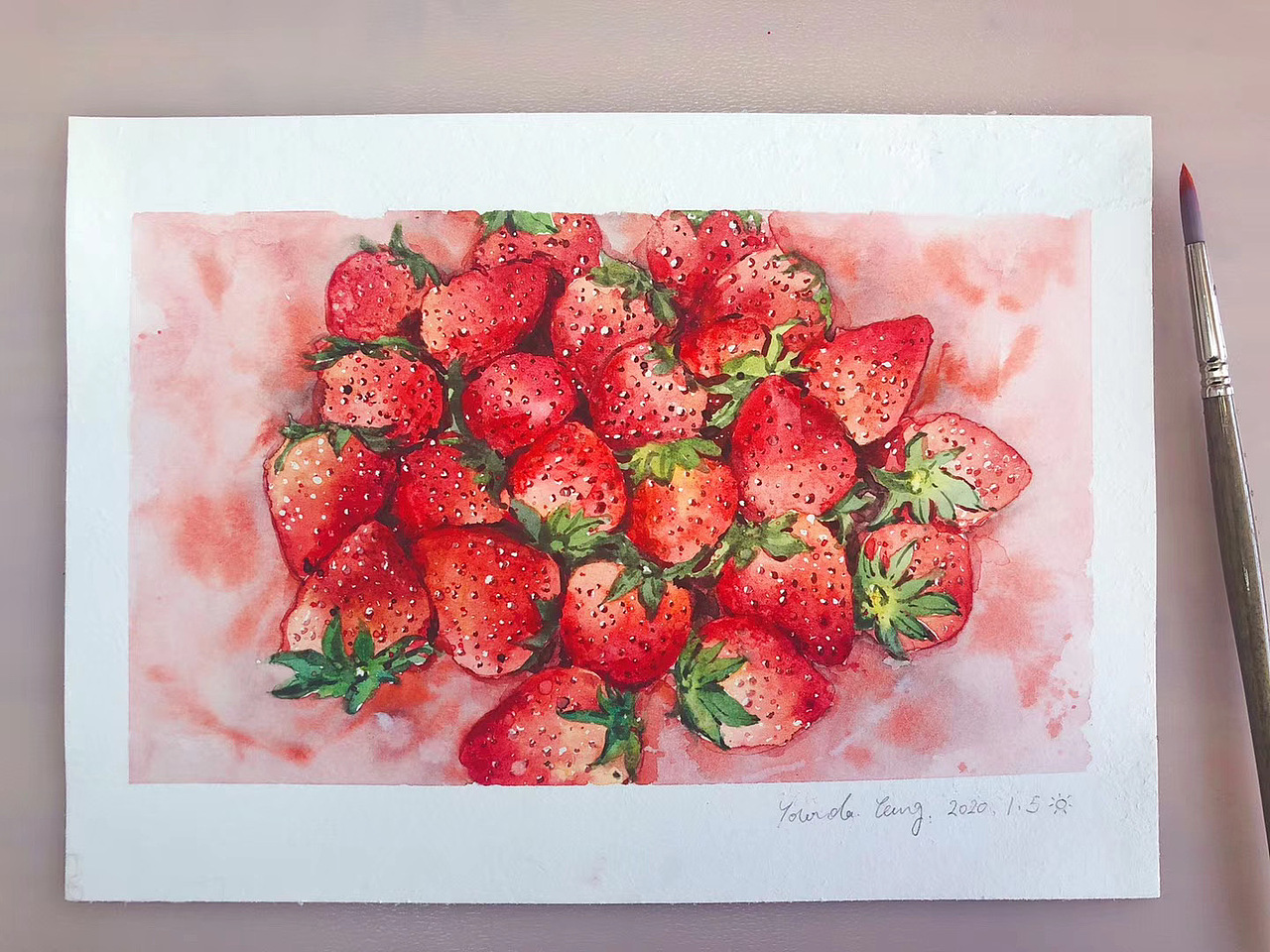 19-20年画的这些水彩花草插画们（图ZMjA0NDY3NzAw） - 绘画 - 站酷设计师杨婷婷2原创素材 - 站酷ZCOOL