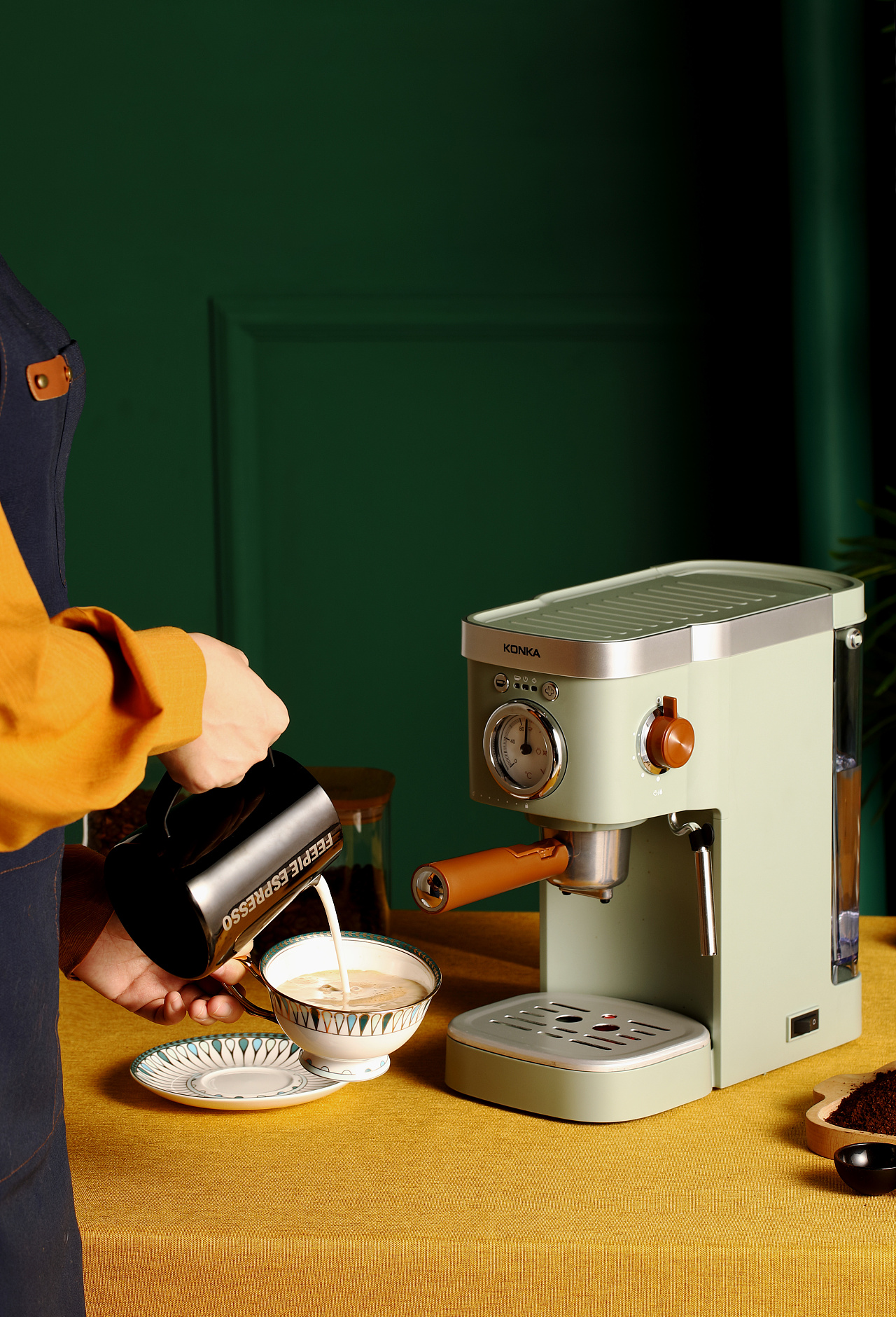 咖啡机产品拍摄