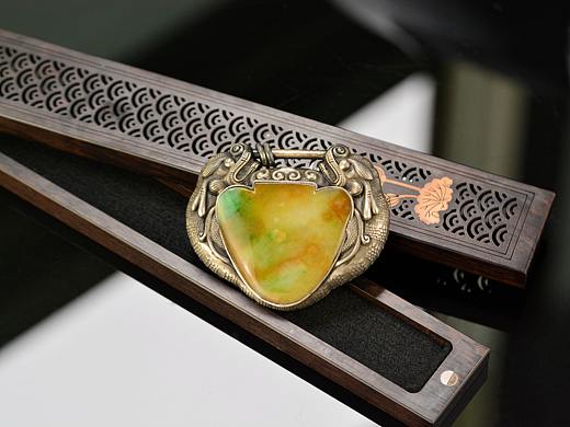 设计师作品|平安扣吊坠翡翠