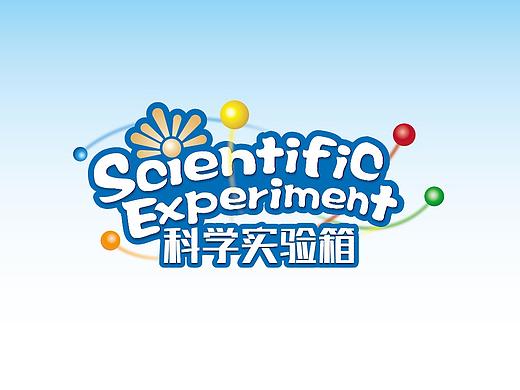 三色儿童科学实验箱包装