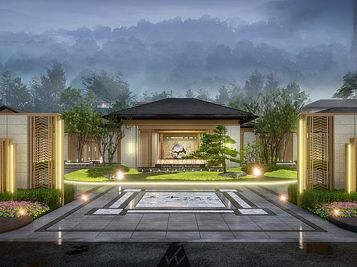 LUMION景觀效果圖表現(xiàn)（個人主頁-ZNTAzMDY2OTI=） - 景觀設(shè)計 - 站酷設(shè)計師進擊的工具人原創(chuàng)素材 - 站酷ZCOOL