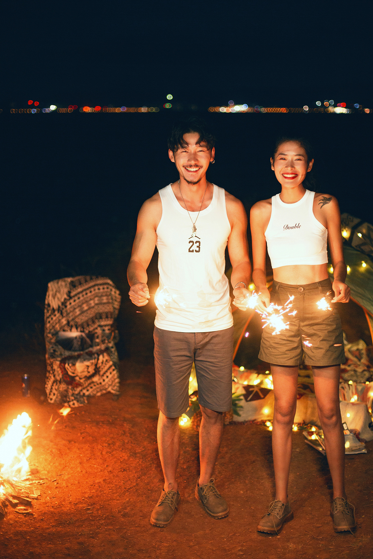 篝火（图ZMjgwMDY5NjIw） - 婚礼摄影 - 站酷设计师品一盏清茶原创素材 - 站酷ZCOOL