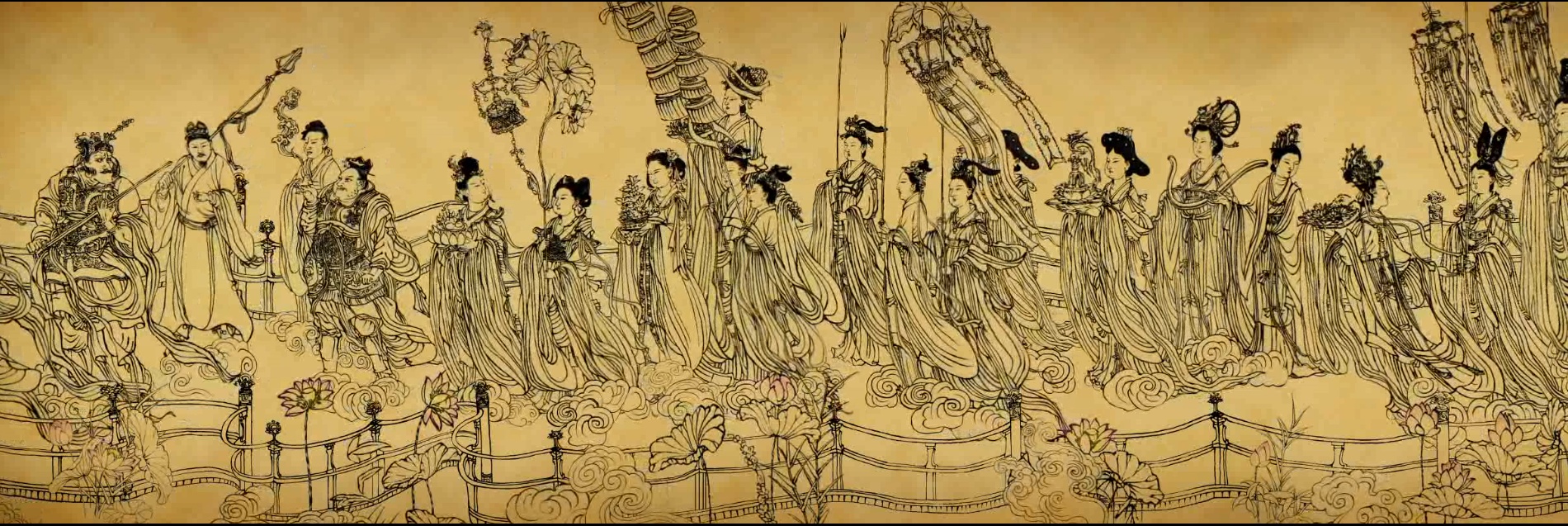 许昌博物馆—八十七神仙卷古风动画