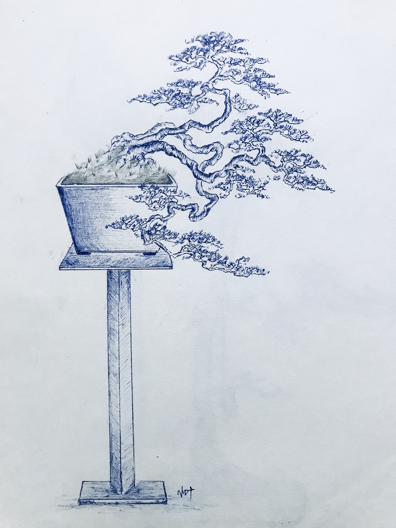 手绘盆景（图ZMjUzMzMxOTg0） - 绘画 - 站酷设计师Z75835907原创素材 - 站酷ZCOOL