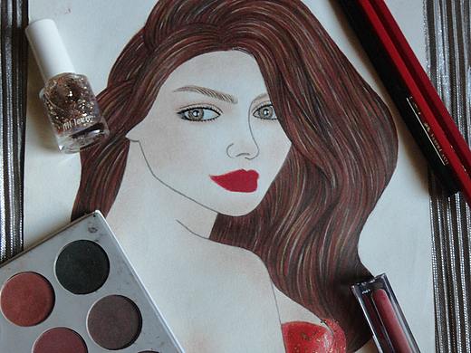 插画练习89 美人蕉