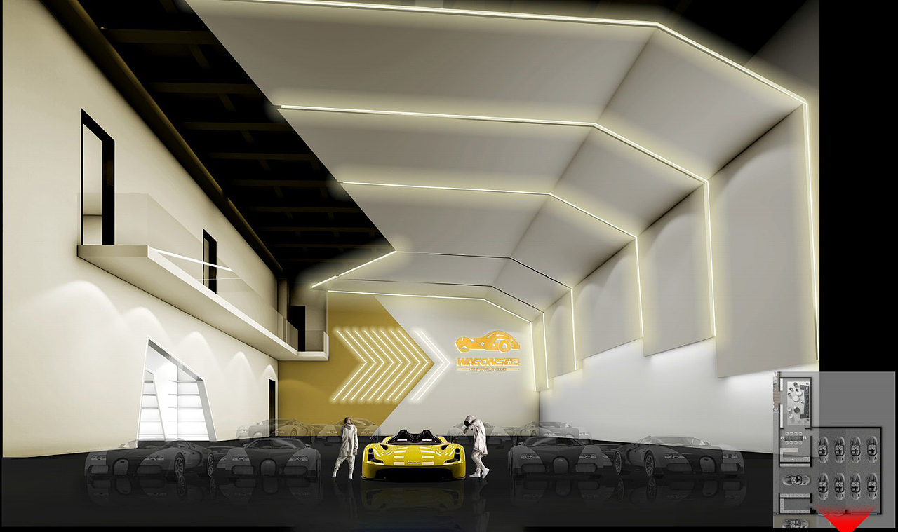 汽车展厅（图ZMjc2NzcyODg0） - 建筑/空间 - 站酷设计师MMBLY原创素材 - 站酷ZCOOL