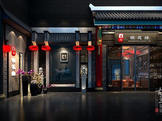 【银花丝珠宝店】成都珠宝店装修|成都珠宝店设计